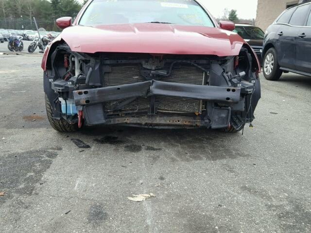 1N4BA41E27C825804 - 2007 NISSAN MAXIMA SE RED photo 9