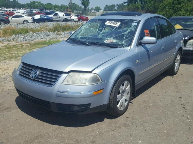 WVWTH63B13P192353 - 2003 VOLKSWAGEN PASSAT GLX 蓝色 照片 2