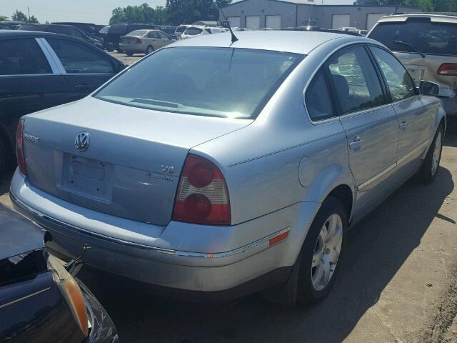 WVWTH63B13P192353 - 2003 VOLKSWAGEN PASSAT GLX 蓝色 照片 4