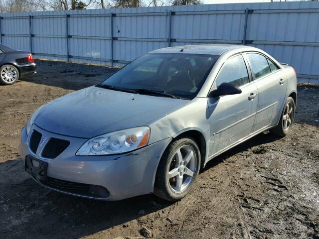 1G2ZG58N974264745 - 2007 PONTIAC G6 BASE BLUE photo 2