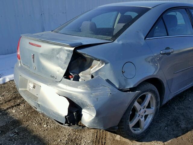 1G2ZG58N974264745 - 2007 PONTIAC G6 BASE BLUE photo 9