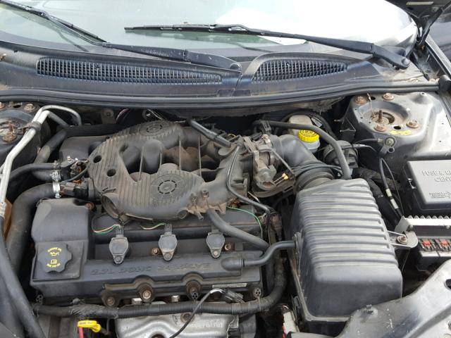 1B3AL46T36N208035 - 2006 DODGE STRATUS SX BLACK photo 7