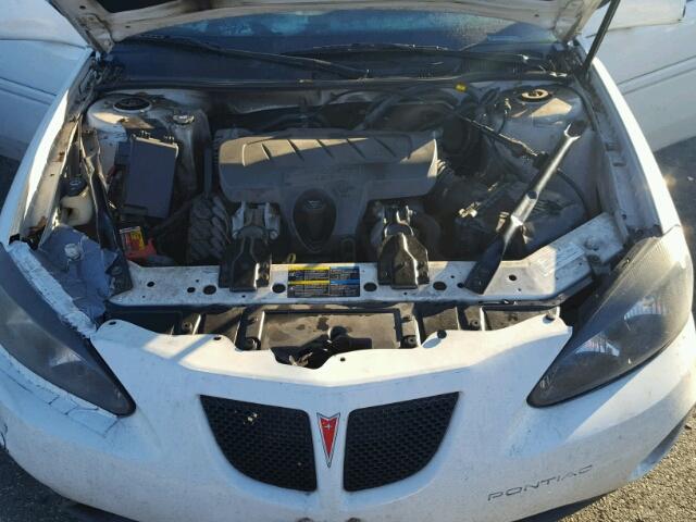 2G2WP552181110735 - 2008 PONTIAC GRAND PRIX WHITE photo 7