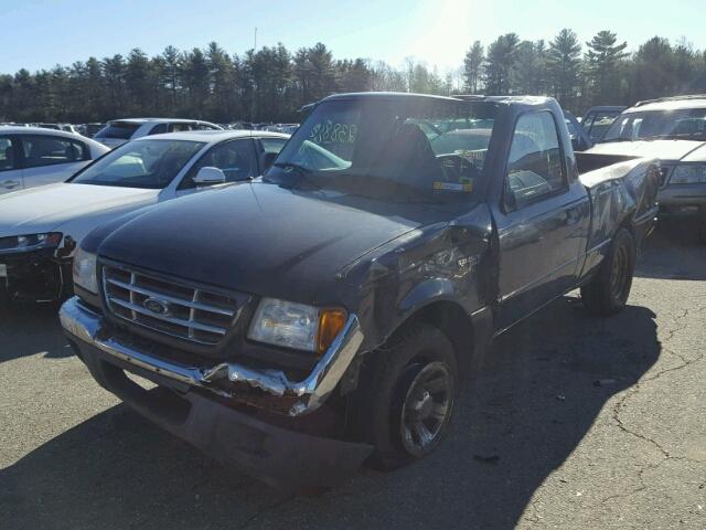 1FTYR10U73TA13994 - 2003 FORD RANGER BLUE photo 2