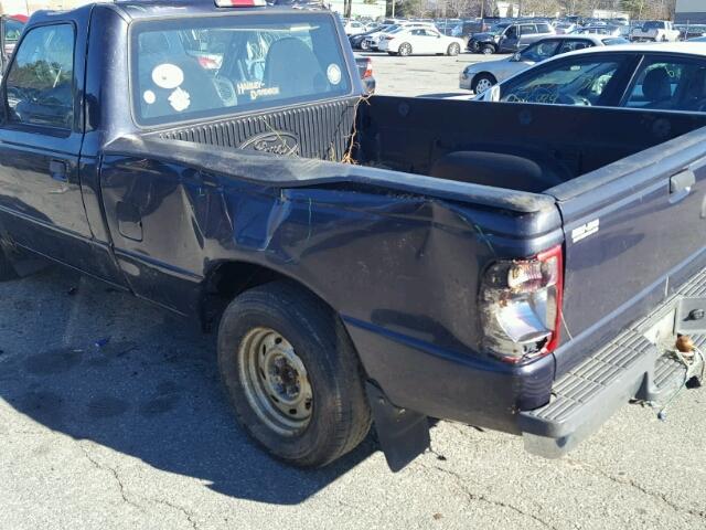 1FTYR10U73TA13994 - 2003 FORD RANGER BLUE photo 9