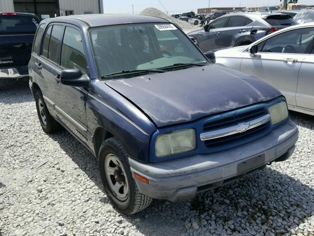 2CNBE13C016925016 - 2001 CHEVROLET TRACKER BLUE photo 1