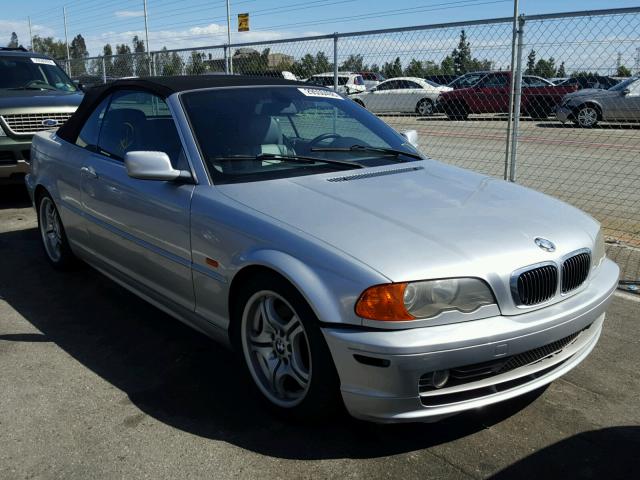 WBABS53471JU83526 - 2001 BMW 330 CI SILVER photo 1