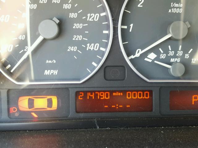 WBABS53471JU83526 - 2001 BMW 330 CI SILVER photo 8