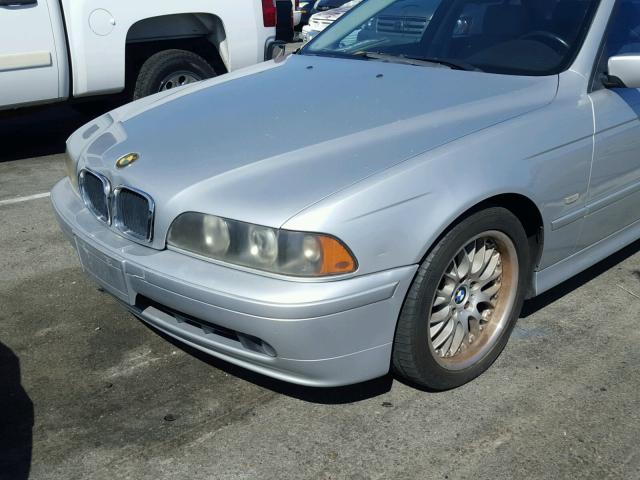 WBADT63443CK40680 - 2003 BMW 530 I AUTO SILVER photo 9