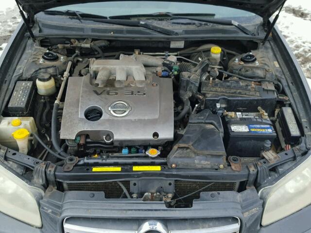 JN1DA31D02T402378 - 2002 NISSAN MAXIMA GLE GRAY photo 7