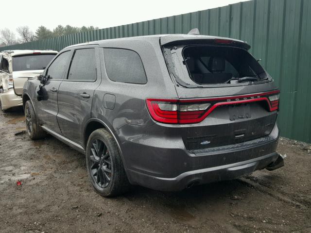 1C4RDJDG3FC888775 - 2015 DODGE DURANGO LI GRAY photo 3