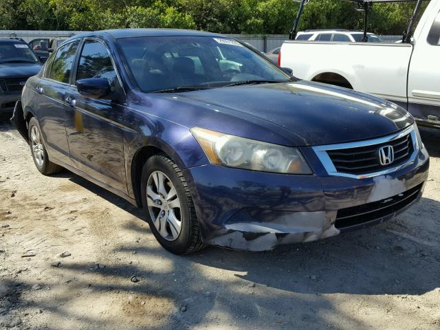 1HGCP26459A074635 - 2009 HONDA ACCORD LXP BLUE photo 1