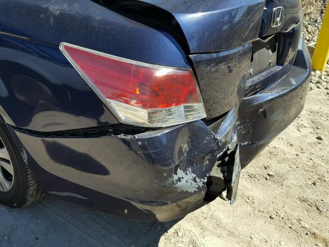 1HGCP26459A074635 - 2009 HONDA ACCORD LXP BLUE photo 9