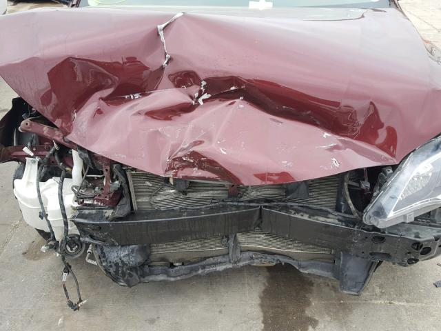 4T1BK1EB4FU153934 - 2015 TOYOTA AVALON XLE MAROON photo 7