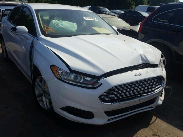 1FA6P0H77E5381725 - 2014 FORD FUSION SE WHITE photo 1