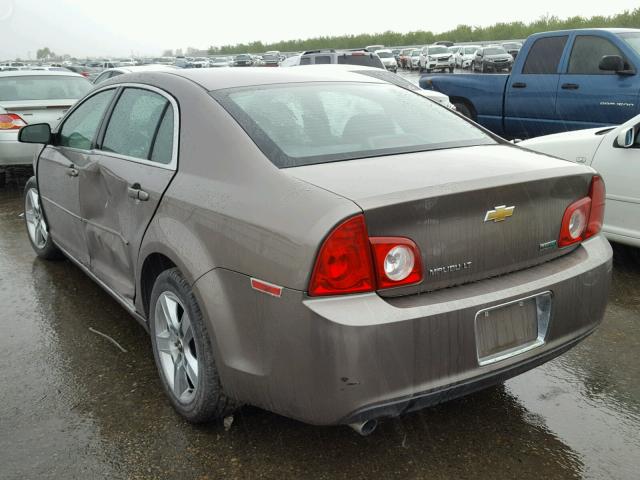 1G1ZC5E08AF324731 - 2010 CHEVROLET MALIBU 1LT 棕色 照片 3