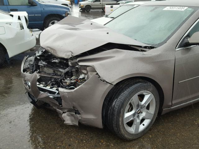 1G1ZC5E08AF324731 - 2010 CHEVROLET MALIBU 1LT 棕色 照片 9