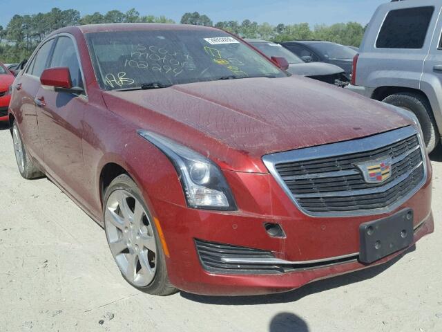 1G6AB5RX4F0102294 - 2015 CADILLAC ATS LUXURY RED photo 1