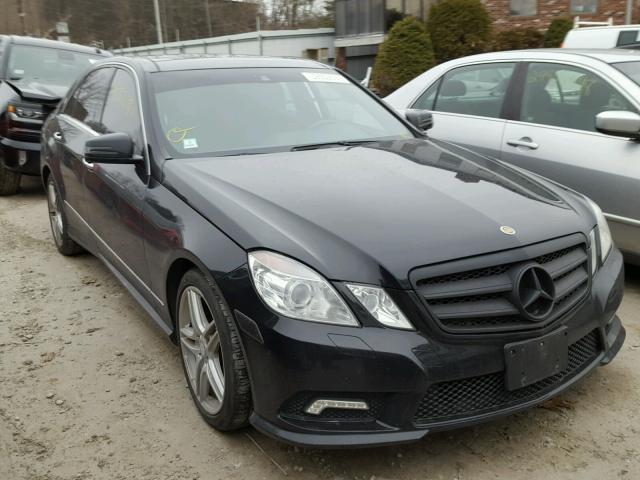 WDDHF8HB8BA341123 - 2011 MERCEDES-BENZ E 350 4MAT BLACK photo 1