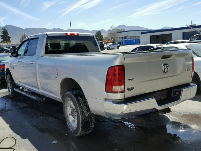 3C6UD5JL5CG260896 - 2012 DODGE RAM 2500 S SILVER photo 3