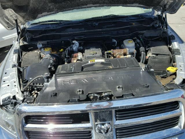 3C6UD5JL5CG260896 - 2012 DODGE RAM 2500 S SILVER photo 7