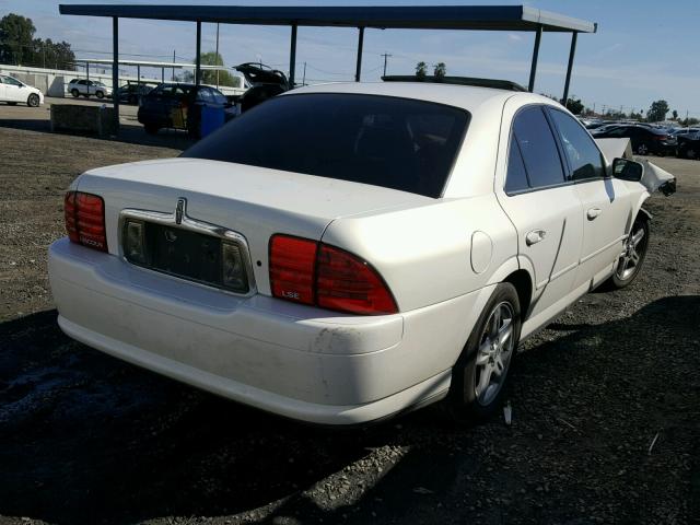 1LNHM87A42Y636831 - 2002 LINCOLN LS WHITE photo 4
