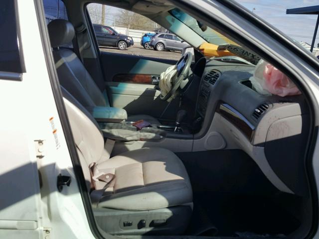 1LNHM87A42Y636831 - 2002 LINCOLN LS WHITE photo 5