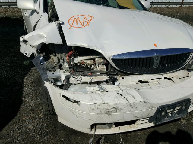 1LNHM87A42Y636831 - 2002 LINCOLN LS WHITE photo 9