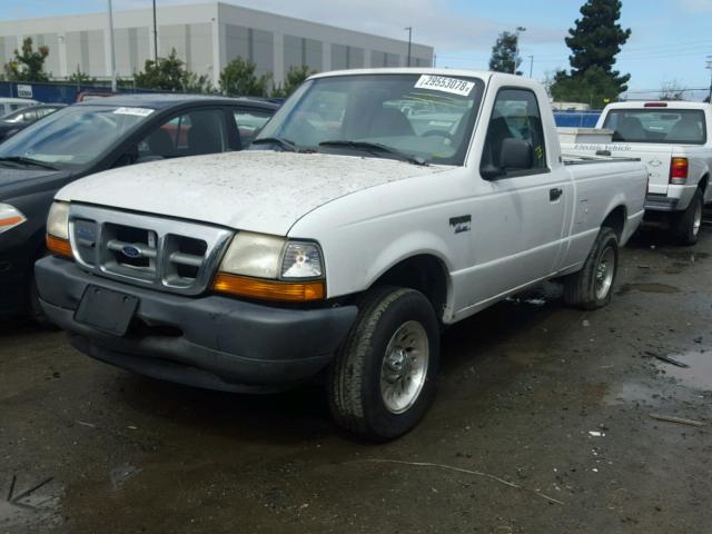 1FTZR0819XTA58000 - 1999 FORD RANGER WHITE photo 2