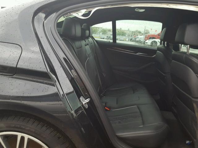 WBAJE5C57JG917839 - 2018 BMW 540 I Czarny zdjęcie 6