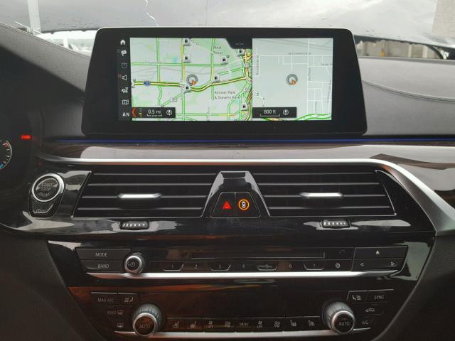 WBAJE5C57JG917839 - 2018 BMW 540 I Czarny zdjęcie 9