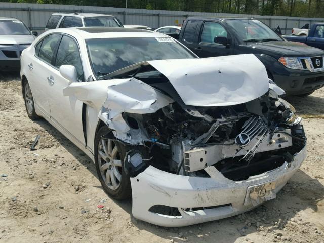 JTHBL46F175015167 - 2007 LEXUS LS 460 WHITE photo 1