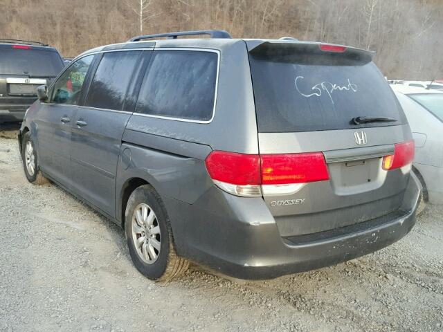 5FNRL38788B096507 - 2008 HONDA ODYSSEY EX GRAY photo 3