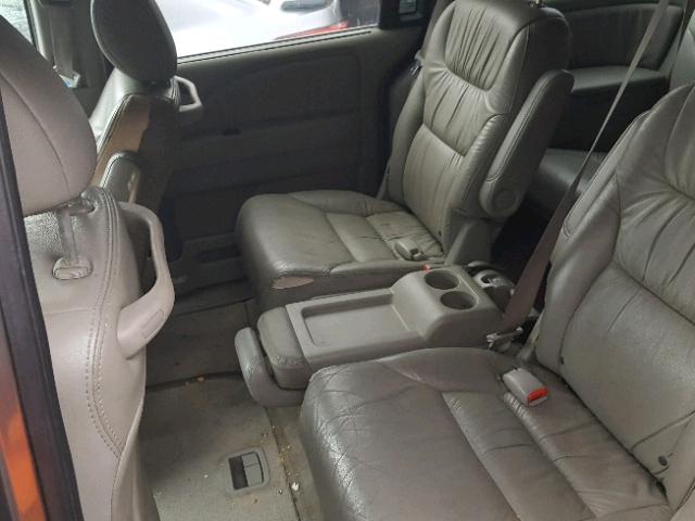 5FNRL38788B096507 - 2008 HONDA ODYSSEY EX GRAY photo 6