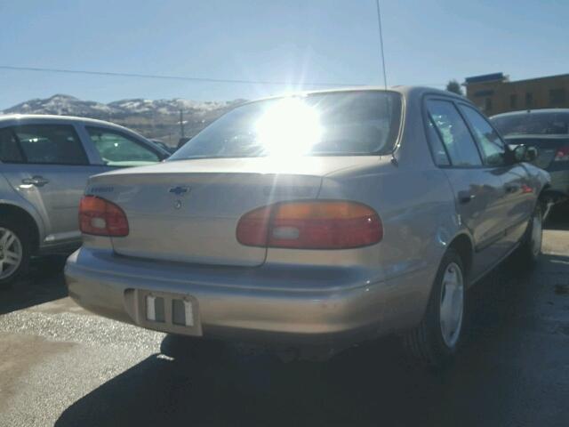 1Y1SK52801Z420644 - 2001 CHEVROLET GEO PRIZM 金色 照片 4