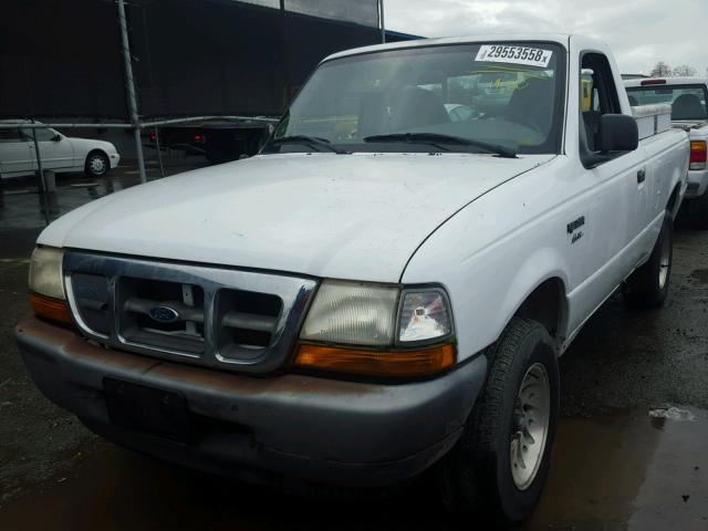 1FTZR0816XTB16886 - 1999 FORD RANGER WHITE photo 2