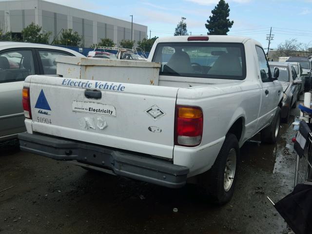 1FTZR0816XTB16886 - 1999 FORD RANGER WHITE photo 4