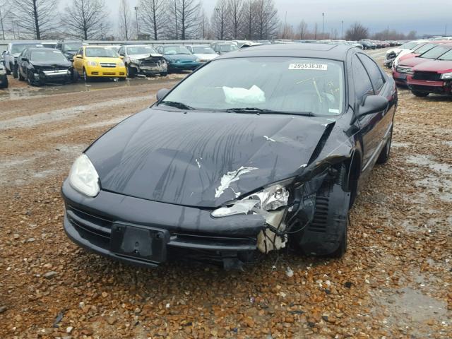 2B3HD56G44H617722 - 2004 DODGE INTREPID E BLACK photo 2