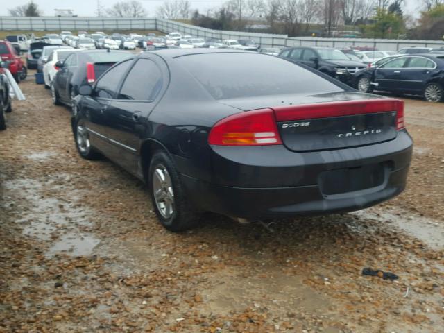 2B3HD56G44H617722 - 2004 DODGE INTREPID E BLACK photo 3