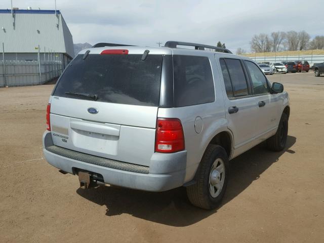 1FMZU62E12UB81513 - 2002 FORD EXPLORER X SILVER photo 4