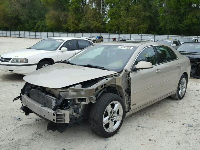 1G1ZC5E11BF269310 - 2011 CHEVROLET MALIBU 1LT თაფლისფერი ფოტო 2