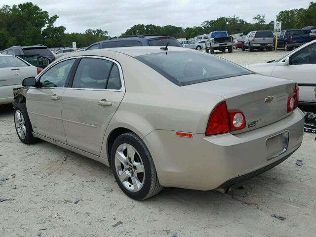 1G1ZC5E11BF269310 - 2011 CHEVROLET MALIBU 1LT თაფლისფერი ფოტო 3