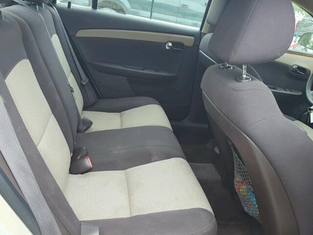 1G1ZC5E11BF269310 - 2011 CHEVROLET MALIBU 1LT თაფლისფერი ფოტო 6