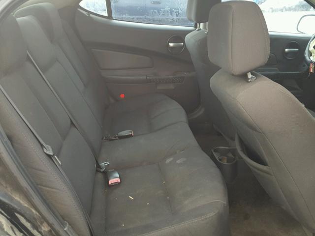 2G2WP552X61239330 - 2006 PONTIAC GRAND PRIX BLACK photo 6