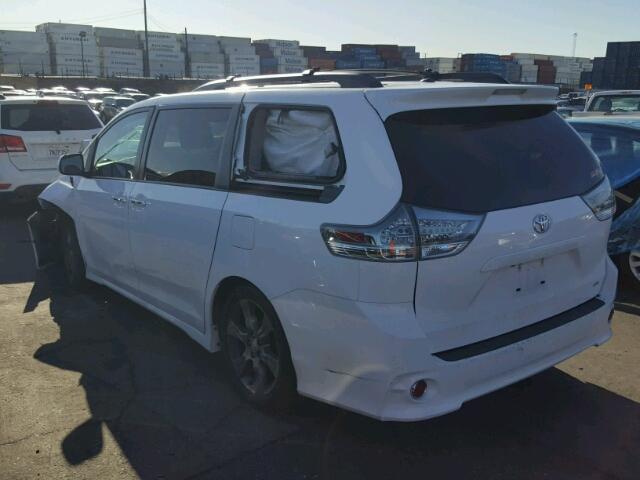 5TDXK3DC0FS663394 - 2015 TOYOTA SIENNA SPO WHITE photo 3