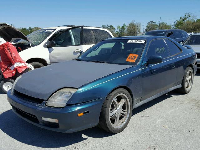 JHMBB6249VC014862 - 1997 HONDA PRELUDE GREEN photo 2