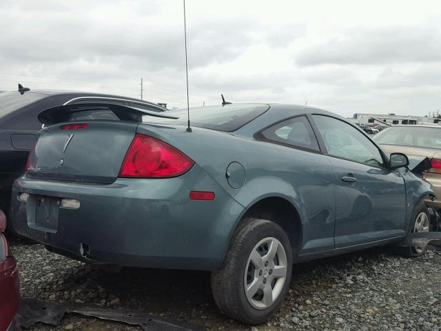 1G2AS18H597200587 - 2009 PONTIAC G5 TEAL photo 4