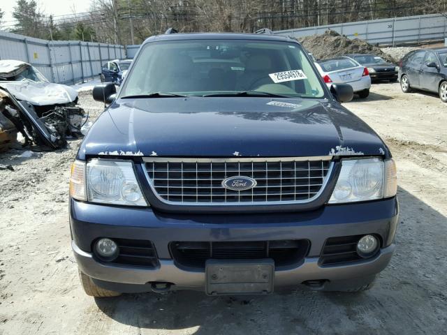 1FMDU73K63ZB31327 - 2003 FORD EXPLORER X BLUE photo 9