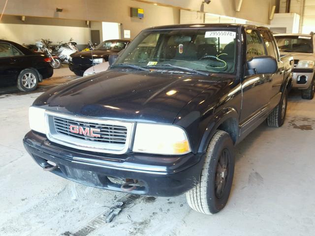 1GTDT13X64K106633 - 2004 GMC SONOMA BLACK photo 2