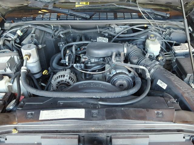 1GTDT13X64K106633 - 2004 GMC SONOMA BLACK photo 7